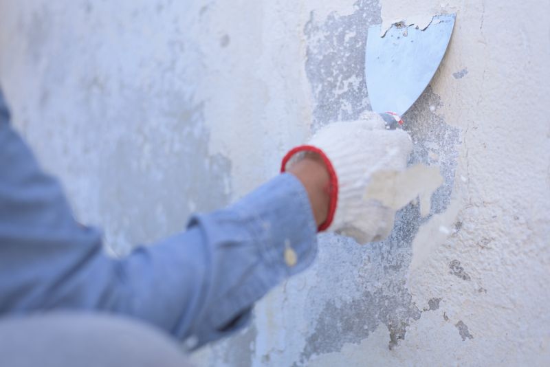 Repair Work on Stucco Surface
